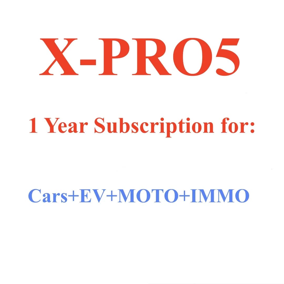 Abonnement Xpro5 Renew d'un an, activation du logiciel X-PRO5 pour Dbscar5/ Dbscar7 Easydiag 2.0 3.0