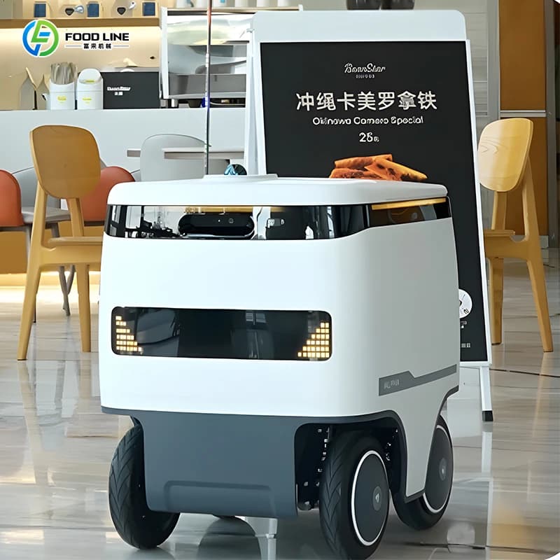 Robot de livraison de chambre d'hôtel personnalisé, durable, résistant aux collisions, robot de tran