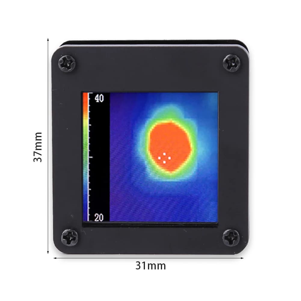 Caméra thermique MLX90640 AMG8833 -40-450 ℃ Caméra thermique infrarouge à pixels 32x24 pour l'insp
