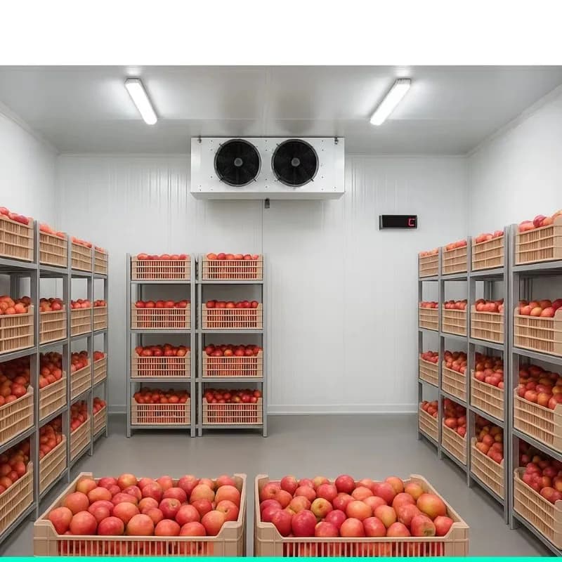Entrepôt de stockage au froid personnalisé de qualité alimentaire, à grande échelle pour produits fr