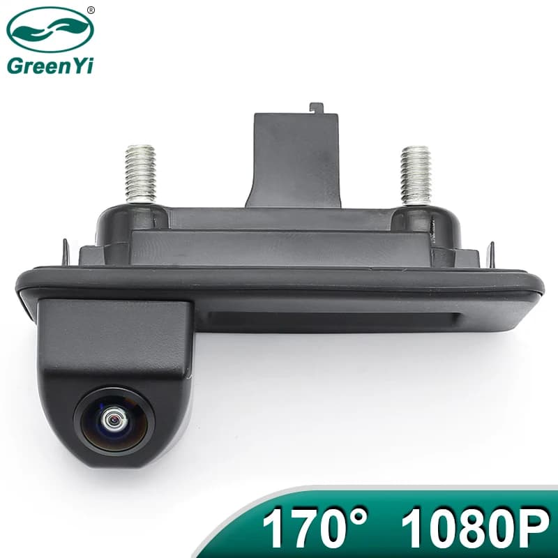 GreenYi 170 ° Caméra de recul pour véhicule, 1080P, pour VW Skoda Octavia A5 A7 3 superbe Rapid Ye