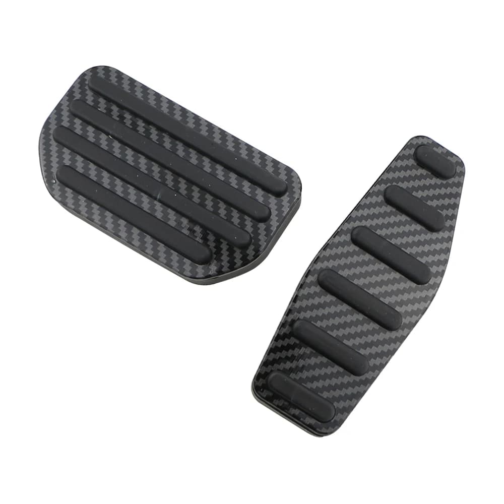 Couvercle de pédale de voiture noir en Fiber de carbone, pour Suzuki Jimny JB74 JB64 2019 2020 2021