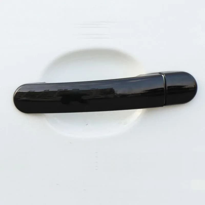 Couvercle de poignée de porte noir brillant pour Audi TT 8j 8n MK1 MK2 RS, accessoires en plastique