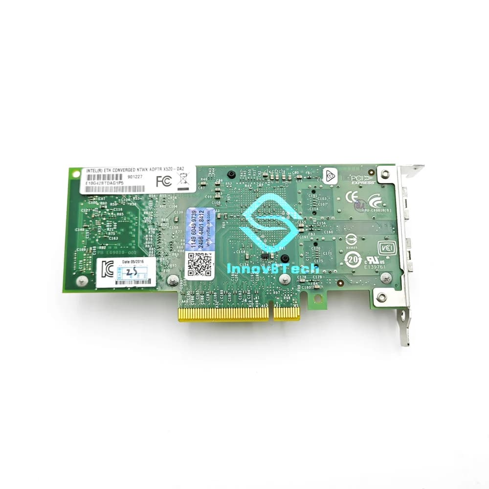 Adaptateur Ethernet double port 10 Gb Original X520-DA2 E10G42BTDA