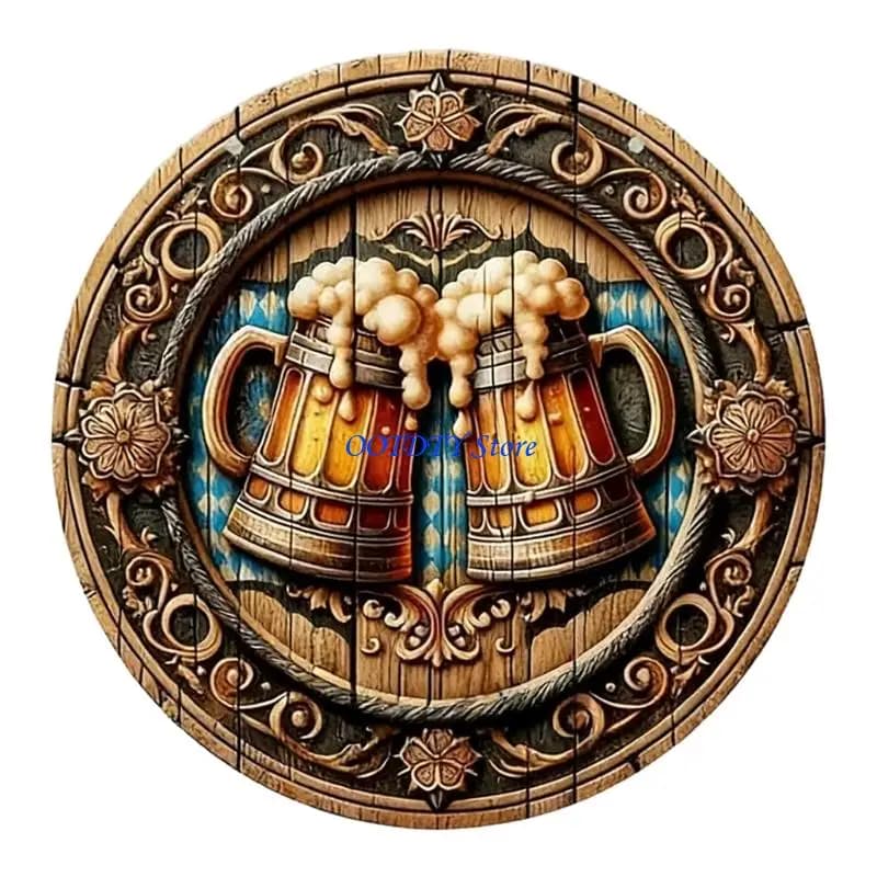Panneau bienvenue en bois 367A, avec chapeau cowboy, décoration pour l'entrée maison, le jardin cour
