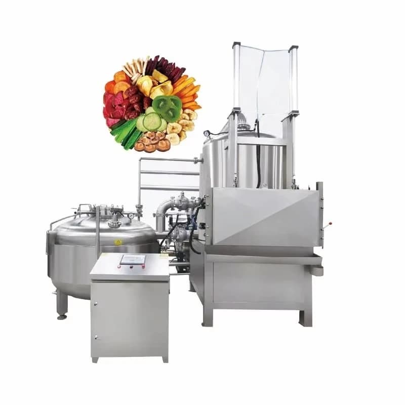 Friteuse sous vide pour frites et chips de pomme Friteuse basse température