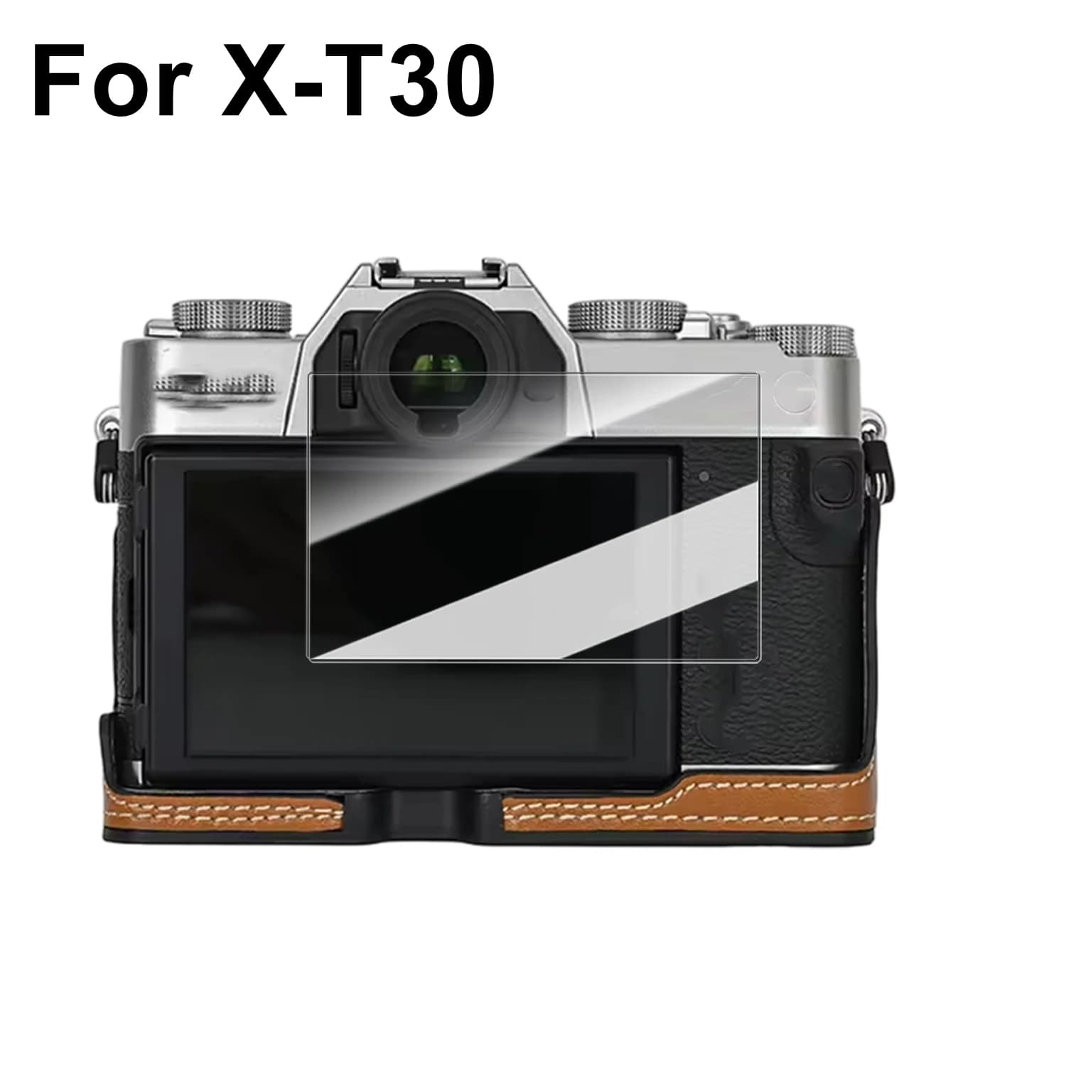 Protecteur d'écran pour appareil photo Fuji X-T30 III T30II, couverture complète en verre trempé ant