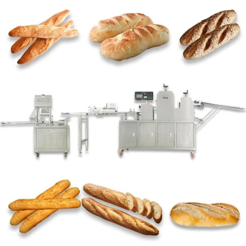 FOODLINE Machine à former le pain personnalisée, machine à baguettes haute capacité, ligne de produc