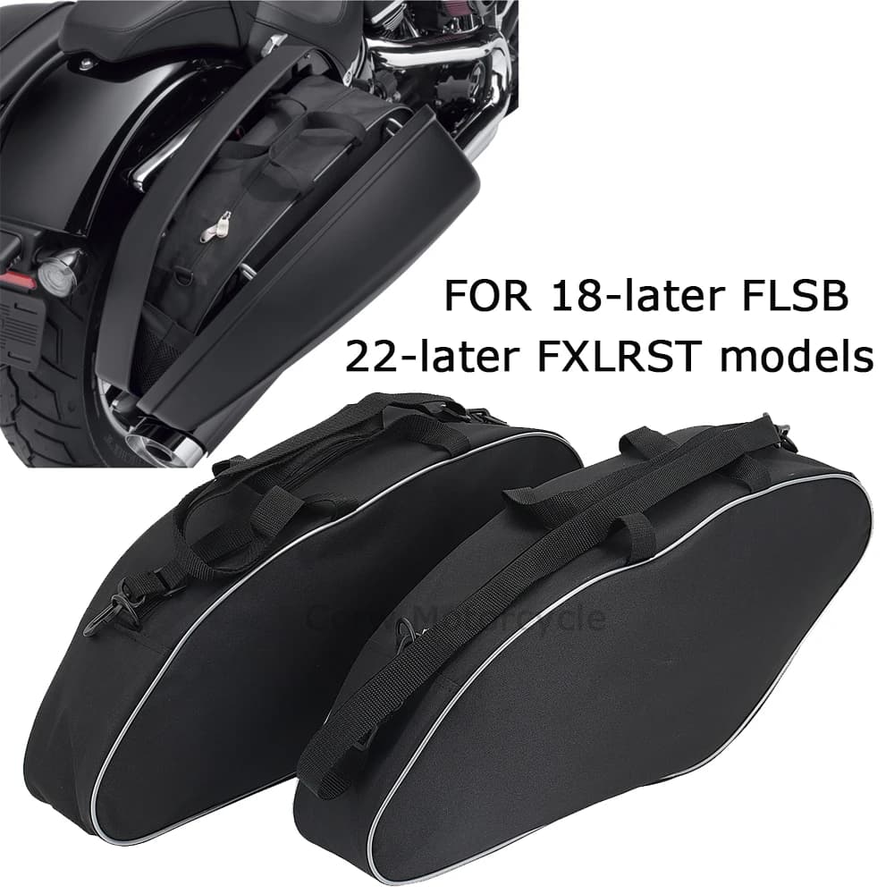 Doublures de bagage de sacoche rigide, Pack de tour, sacs à doublure souple pour FLSB Softail Sport