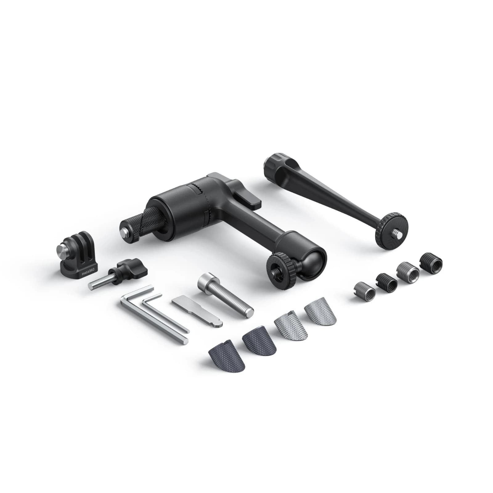 Support de guidon Insta360 Motorcycle Magic Arm – 360 ° Bras de caméra réglable pour Insta 360 X5