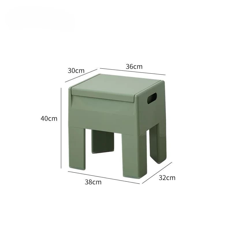 Petit tabouret de ménage, tabouret bas moderne et Simple, rangement à domicile, tabouret à langer, p