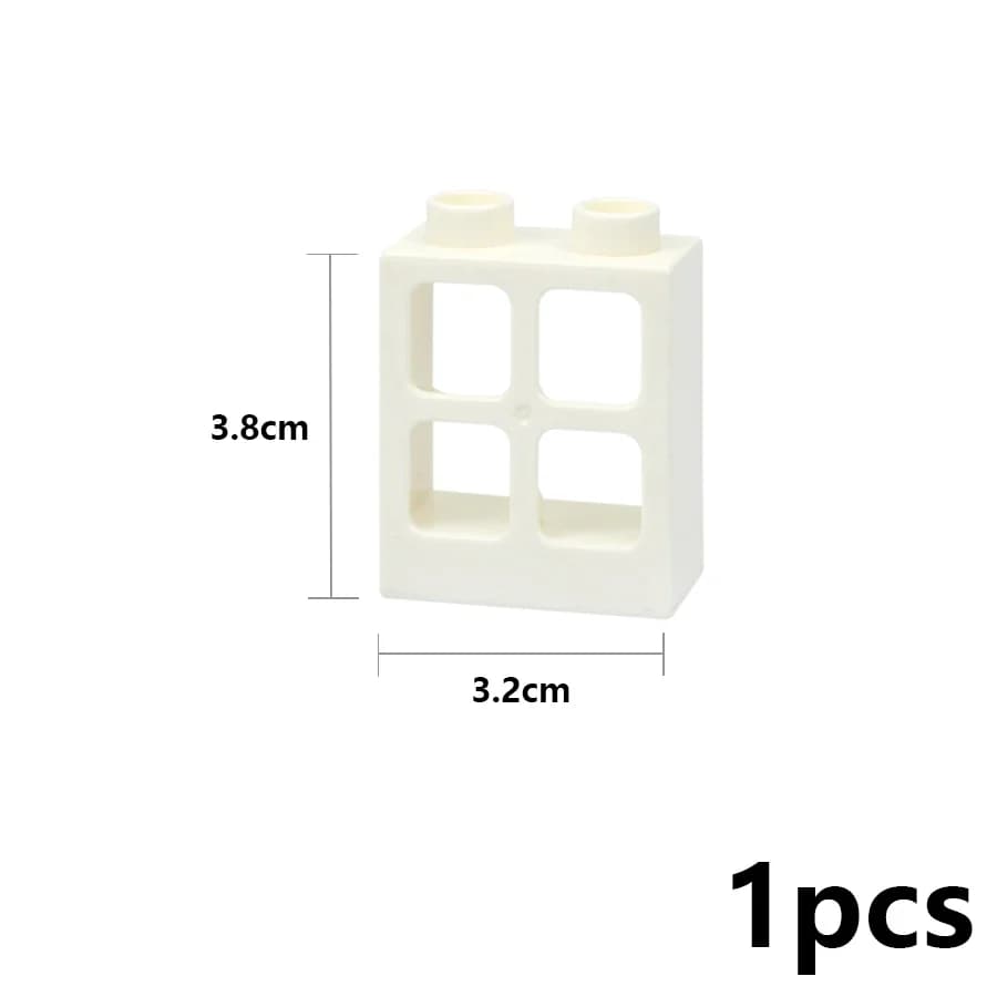 Décennie s de Construction de Grande Taille pour Maison, Pièces à Assembler, Porte, Fenêtre, Mur, To