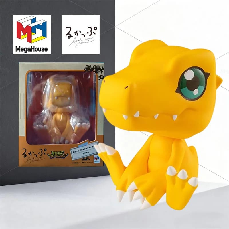 MegaHouse KIT de modèle Original Look Up Digimon Adventure Agumon Piyomon Gomamon Anime figurine mod