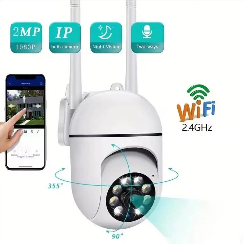 A7 1080P caméra de sécurité WIFI caméra extérieure PTZ vitesse sans fil caméra IP CCTV 4X Zoom numér