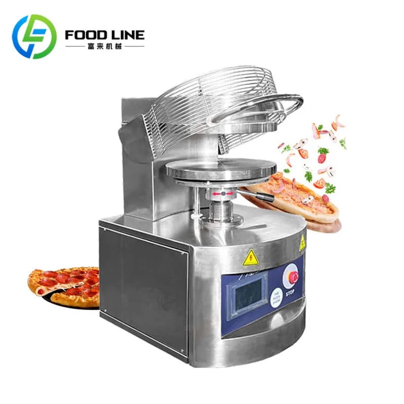 Machine automatique de pressage de pâte à pizza sur mesure, 36 cm, pour boulangerie, restauration ra