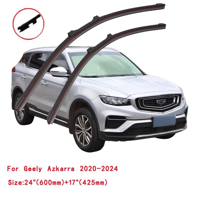 Essuie-glace en caoutchouc pour fenêtre Geely Azkarra Atlas Pro Tugella Okavango ICON SUV 2020 2021