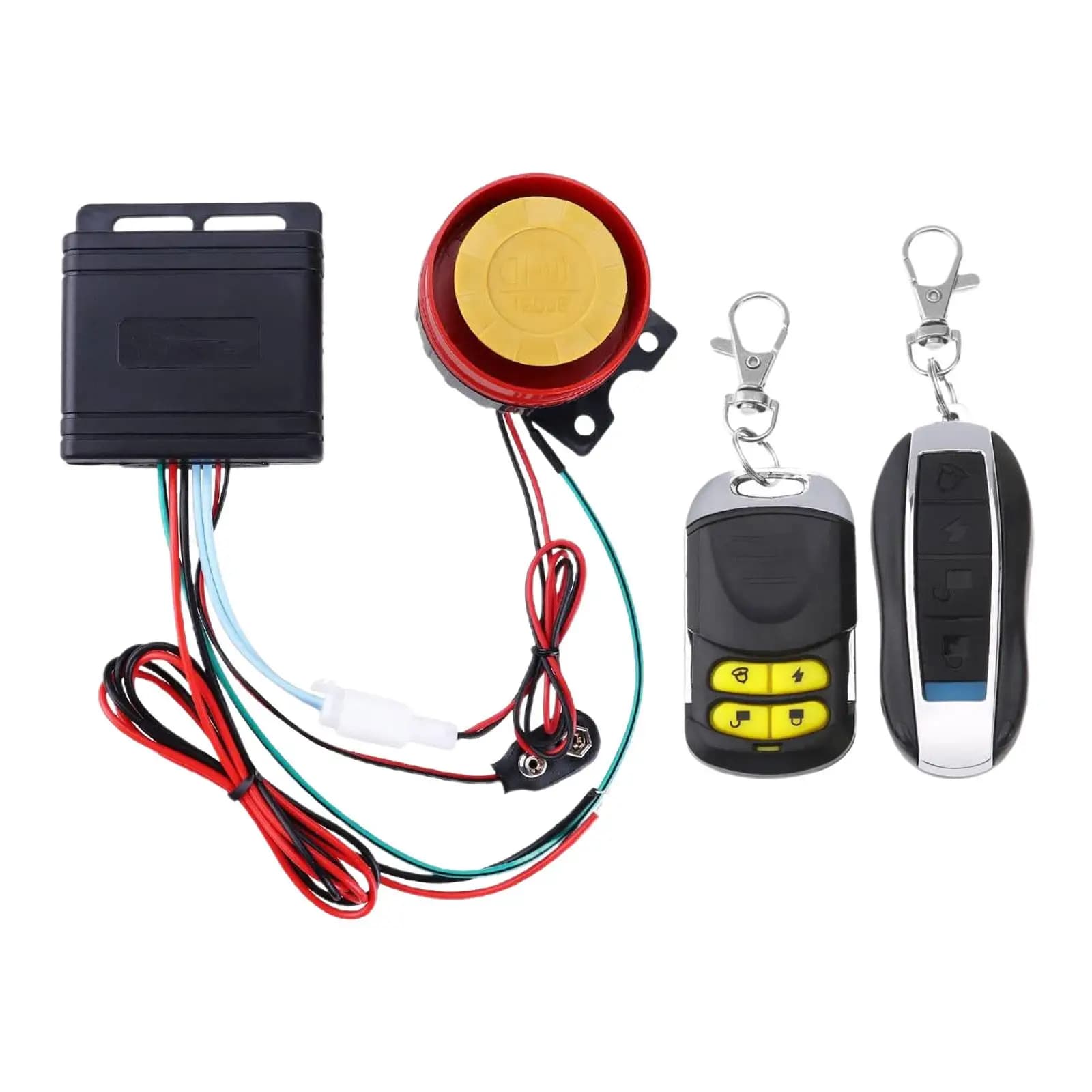 Système d'alarme antivol haute puissance pour moto, sirène de voiture, télécommande, vélo, étanche,