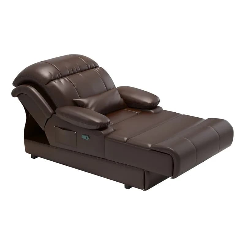 Canapés de salon en cuir, luxe européen, multifonctionnels, confortables, avec coussins, pour bureau
