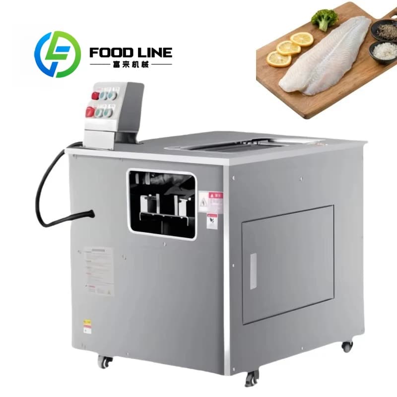 Machine à découper le poisson commerciale offrant des performances fiables pour la préparation du po