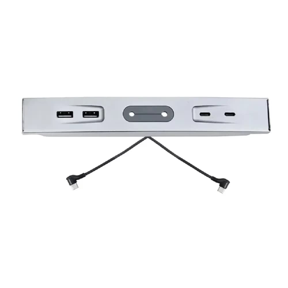 Station de charge rapide 27W pour Tesla Model 3 Model Y 2021 2022 2023, boîte de rangement centrale