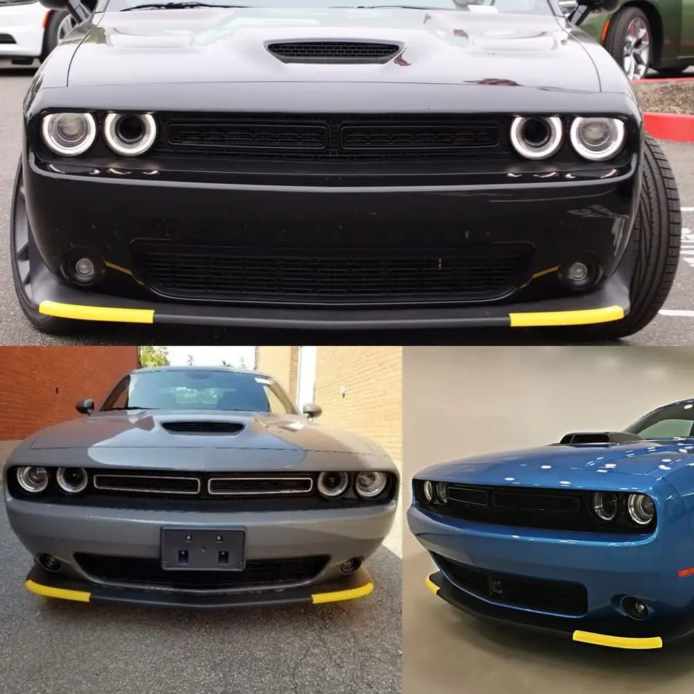 1 paire pour Dodge Challenger R/T Scat Pack 2019 – 2021, pièces automobiles, séparateur de lèvre de