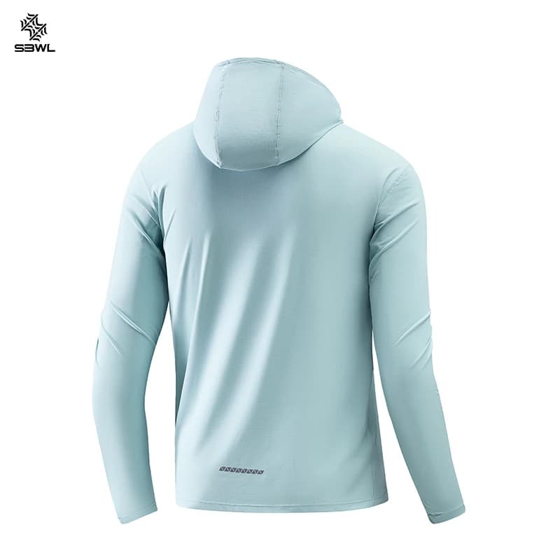 SBWL sweat à capuche respirant à manches longues pour hommes/femmes de haute qualité pour sports et