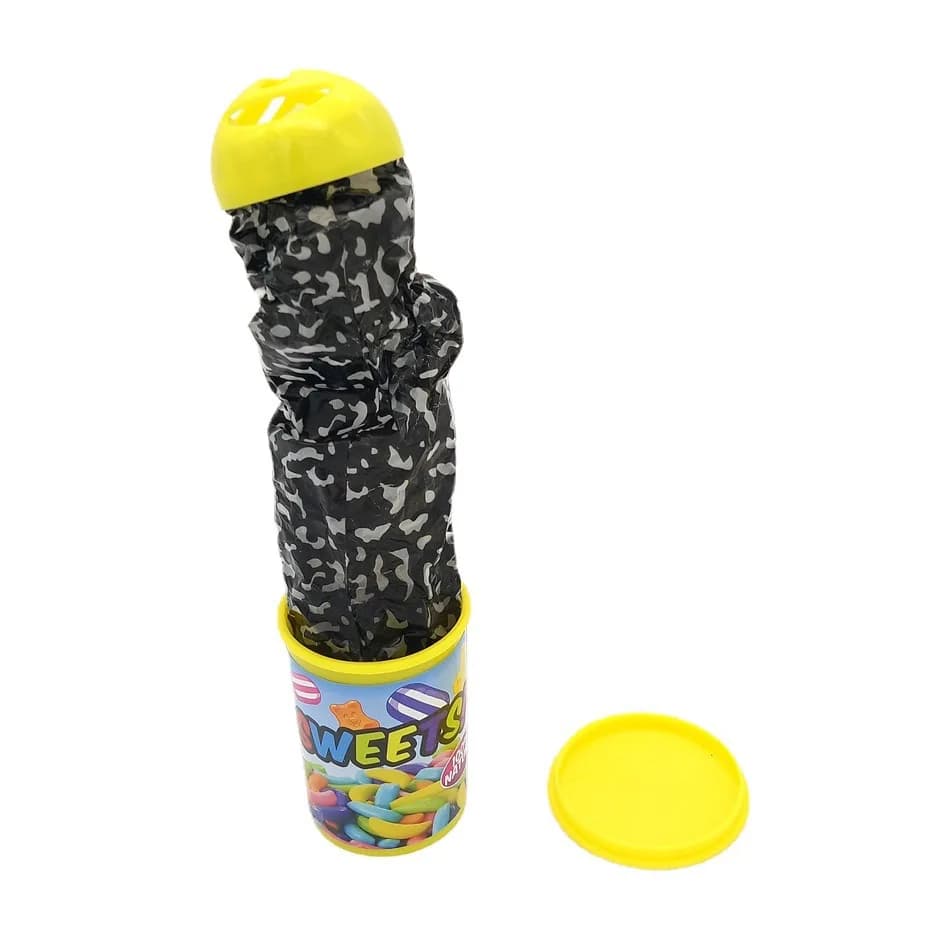 Boîte de farces d'araignée Pop Out en caoutchouc, boîte de peur en bois faite à la main, jeu de fête