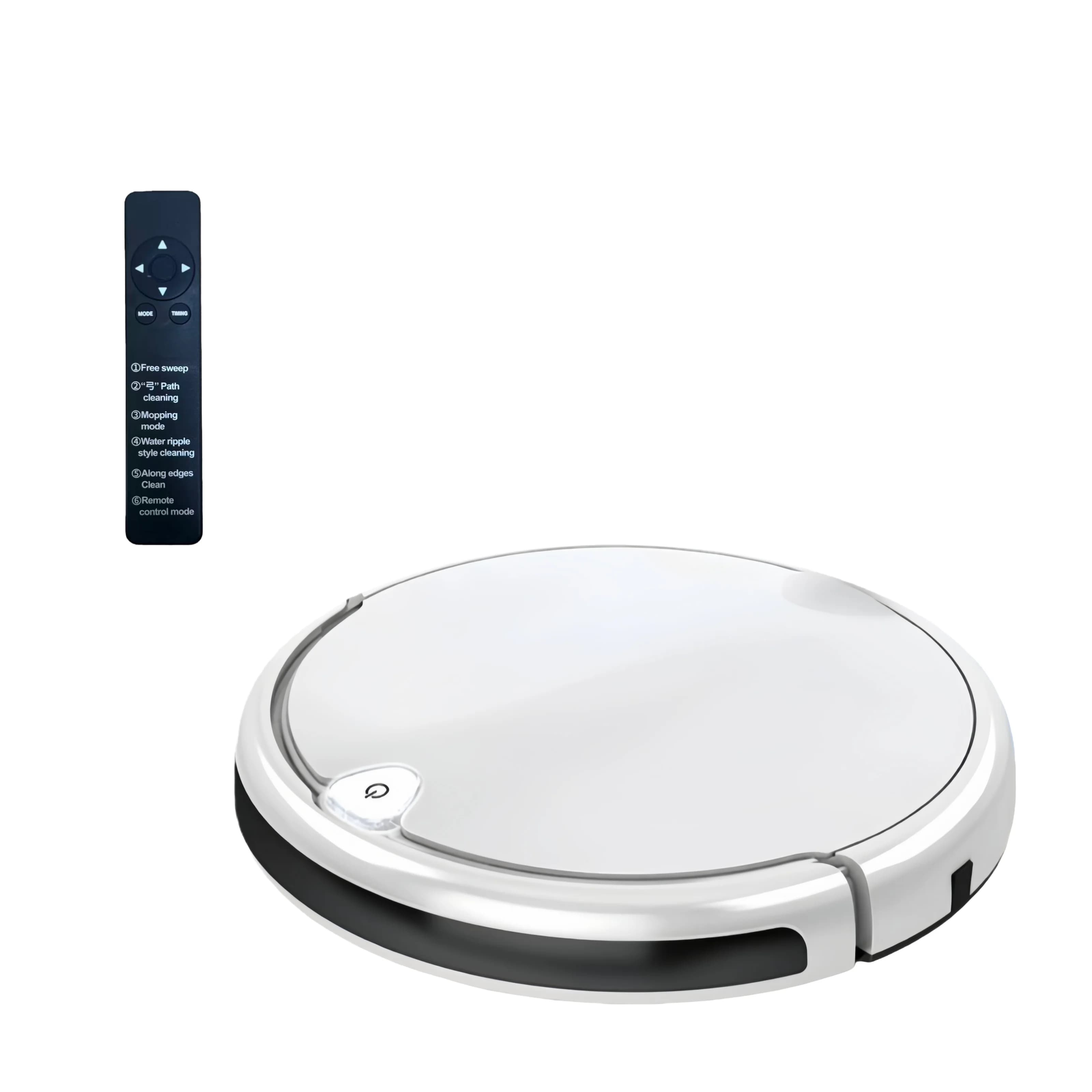 Robot aspirateur : Aspiration puissante, nettoyage sec et humide, nettoyage domestique, design ultra