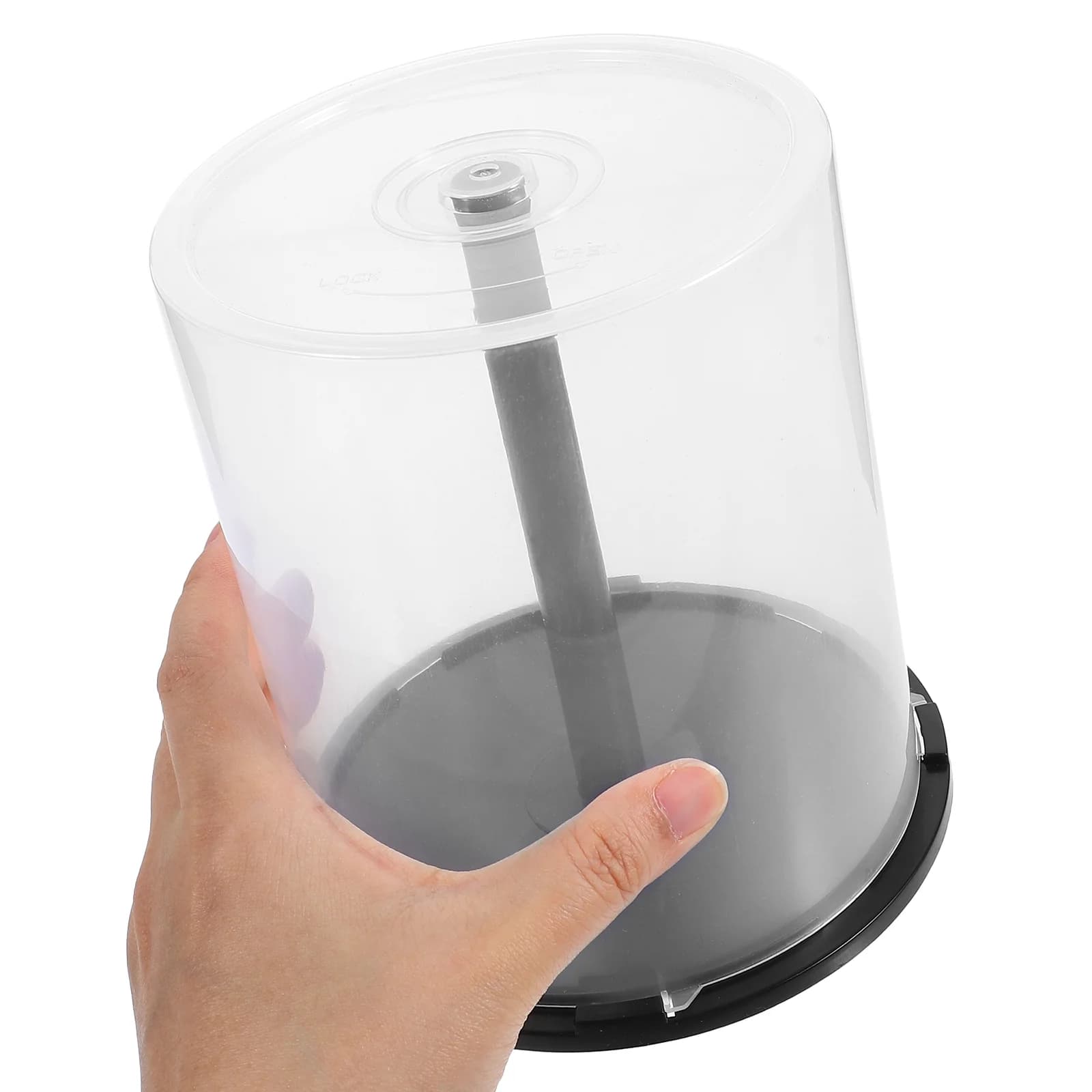 Bac de rangement en plastique pour CD, boîte de rangement pour DVD E27, support africain, conteneur