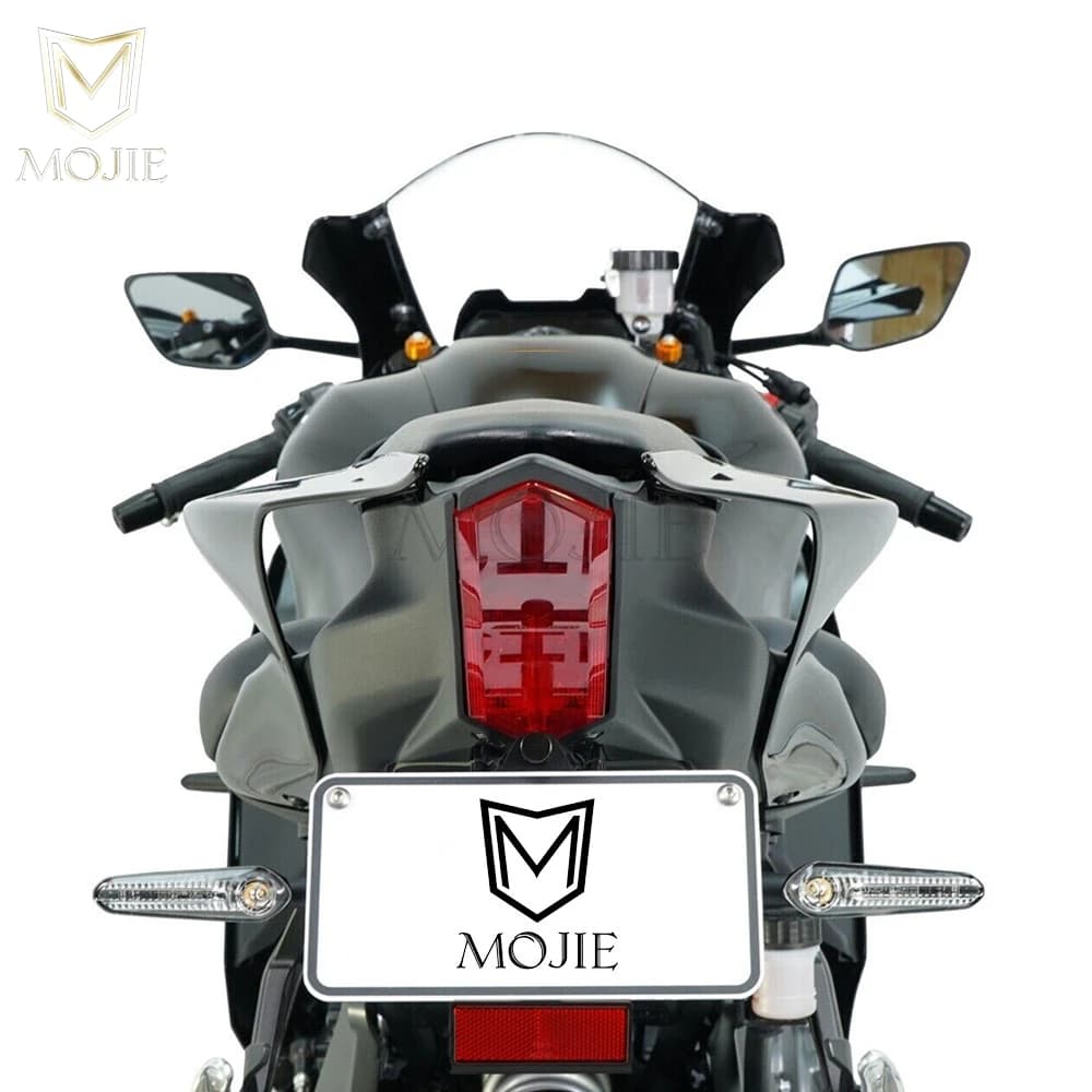 Support de plaque d'immatriculation de moto, réflecteur arrière étendu, pour Honda CBR125R CBR125RR