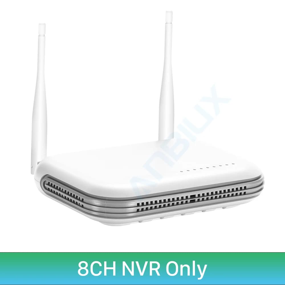 Système de vidéosurveillance sans fil, Kit de caméra WiFi, caméras IP 6MP 3K avec double objectif, A
