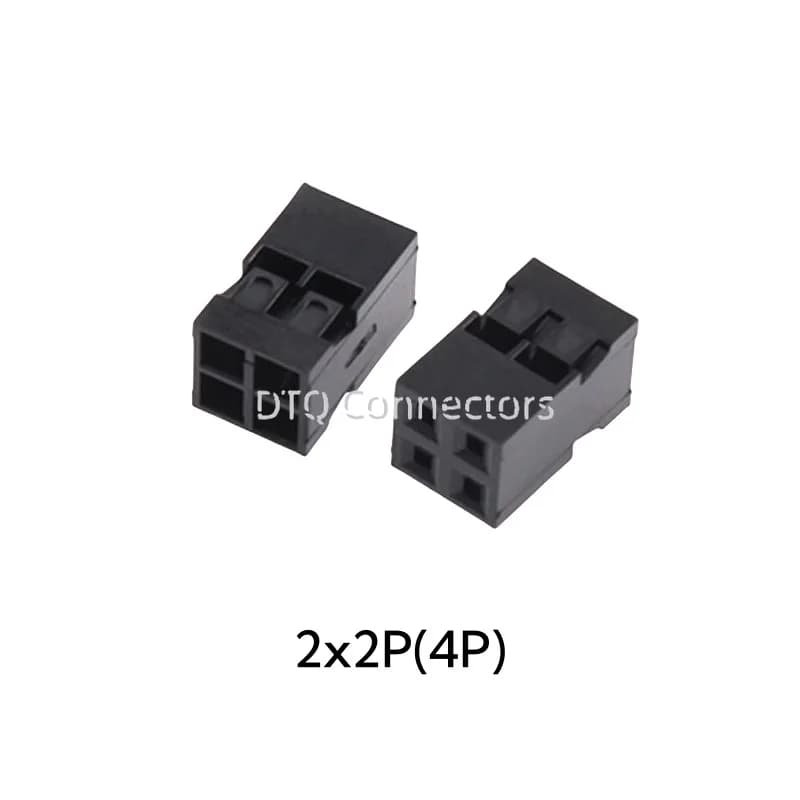 Boîtier Dupont 2.0, coque en plastique, pas de 2.0mm, connecteur Dupont à Double rangée 2x2P/2x3P/2x