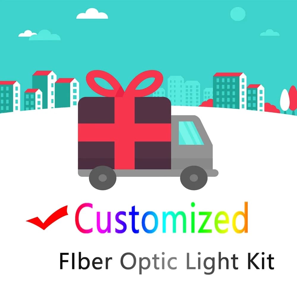 Kit de plafond étoilé en fibre optique pour voiture