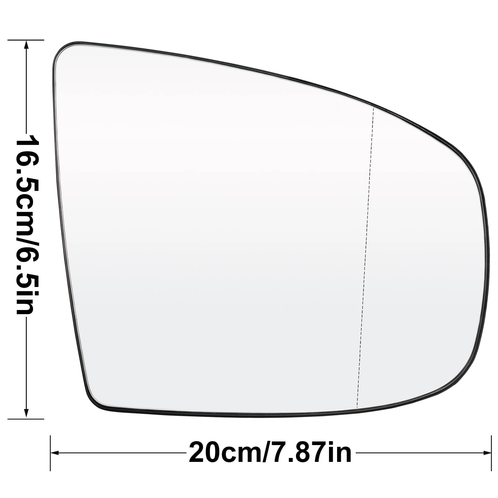 Pour Bmw X5 E70 Lci 2007-2013 E71 E72 2008-2014 côté gauche droit porte aile miroir verre chauffé 4