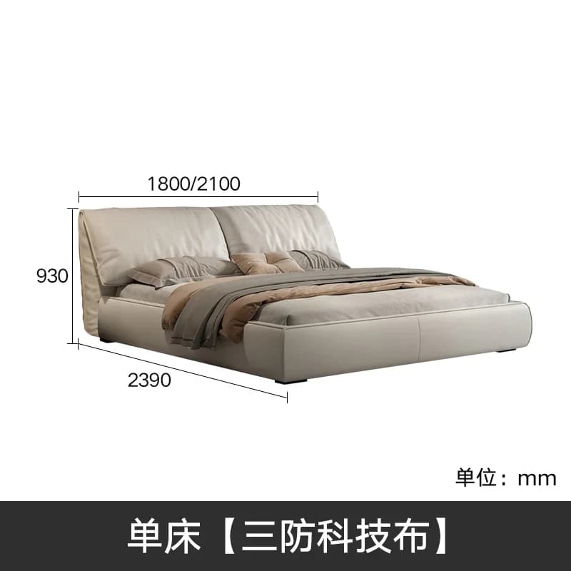 Lit de massage confortable et abordable pour enfants, design féminin, taille King Size, pour chambre