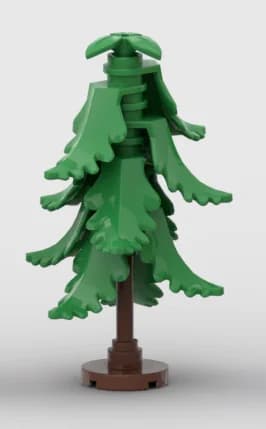* Arbre de pin * 1 pièce, arbre de noël en neige, décoration de rue, blocs d'éclairage à monter soi-