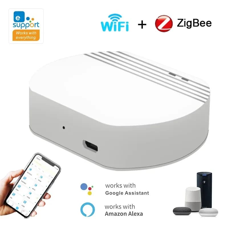 EWelink ZigBee 3.0 Hub passerelle intelligent, pont sans fil, application EWeLink, automatisation de
