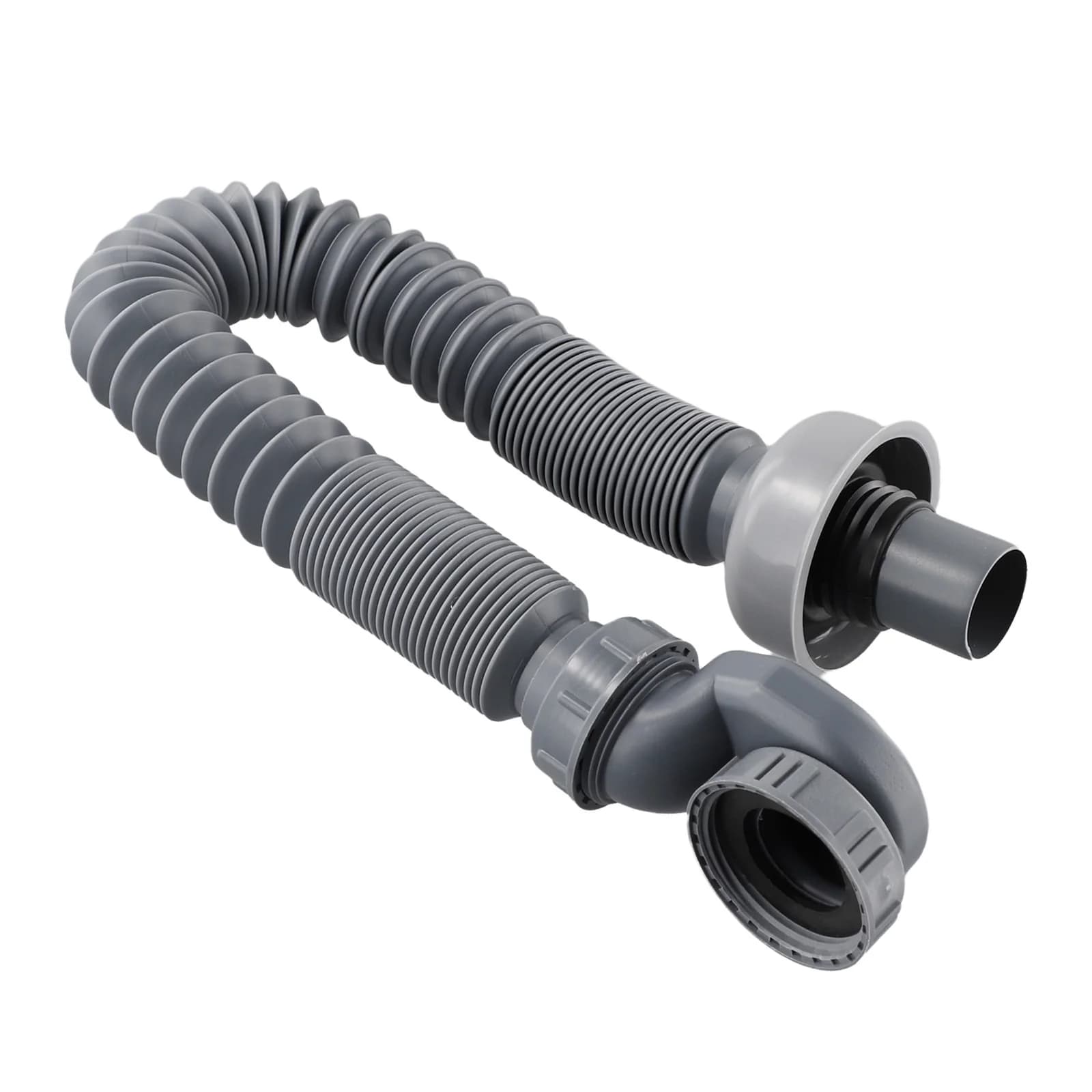 Tuyau de vidange pour baignoire, conception de joint d'eau, Drainage efficace, baignoire plate, ABS