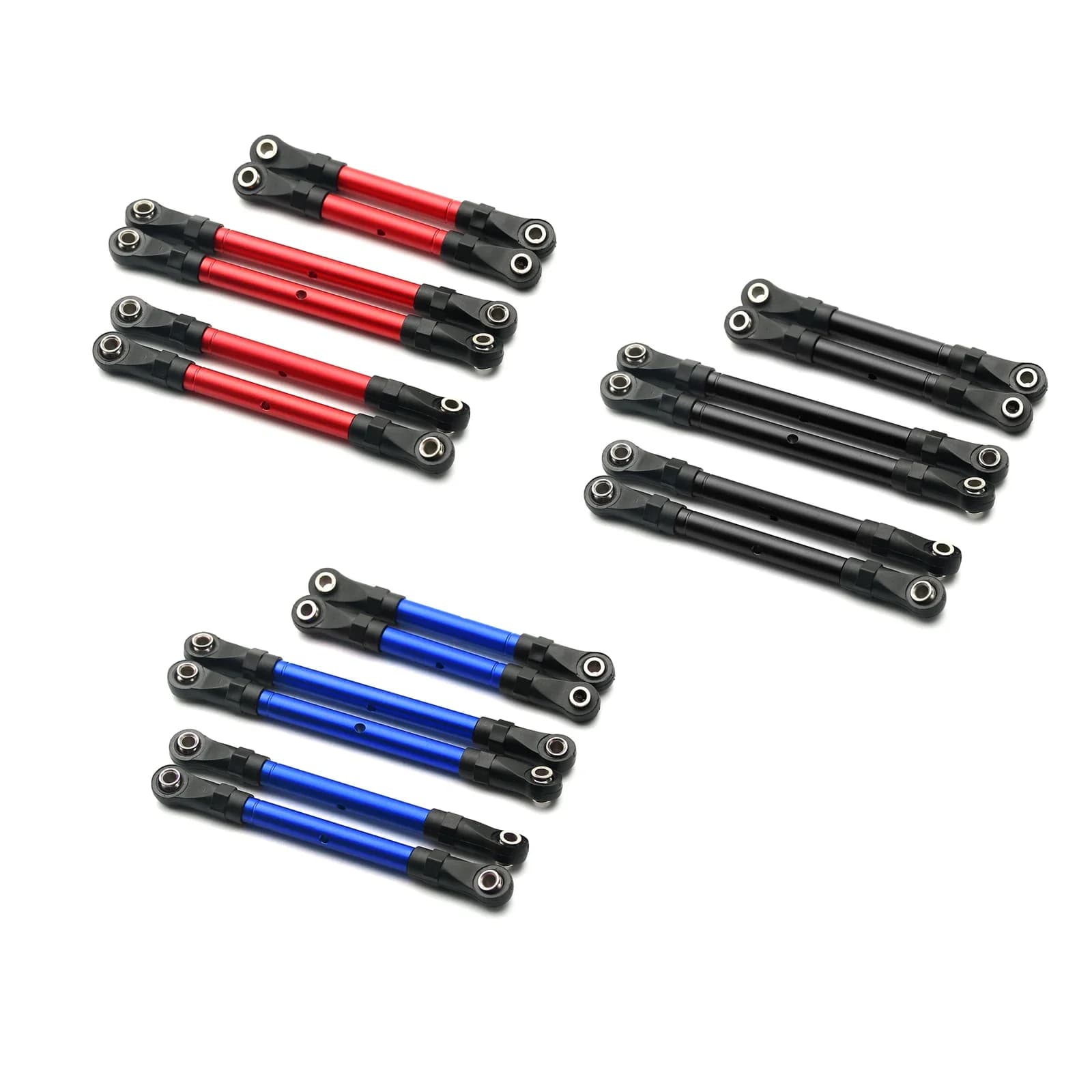 Tendeurs métalliques, tige de traction, jeu de biellettes de direction pour Traxxas Slash Hoss Rustl
