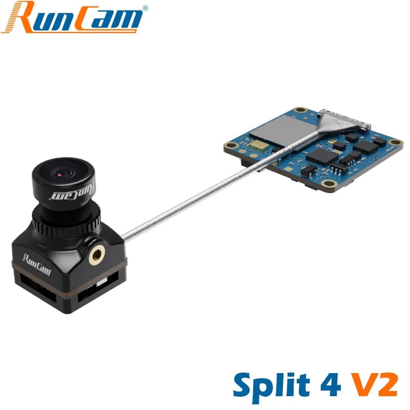 Caméra Runcam Split 4 V2 4K FOV 140 ° Caméra FPV NTSC (720*480)/PAL (720*576) commutable pour dron