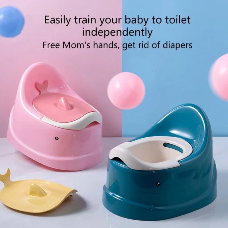 Pot d'entraînement pour bébé, pot d'entraînement Portable pour voyage, conception à fond ovale Stabl
