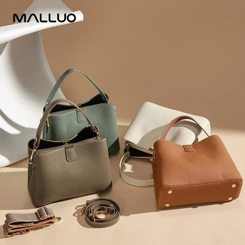 Sac à main en cuir véritable de vache naturelle pour femmes, sacs à bandoulière décontractés pour da