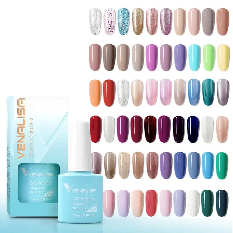 Venalisa VIP4 vernis à ongles HEMA/TPO gratuit couverture complète belle Semi permanente tremper UV