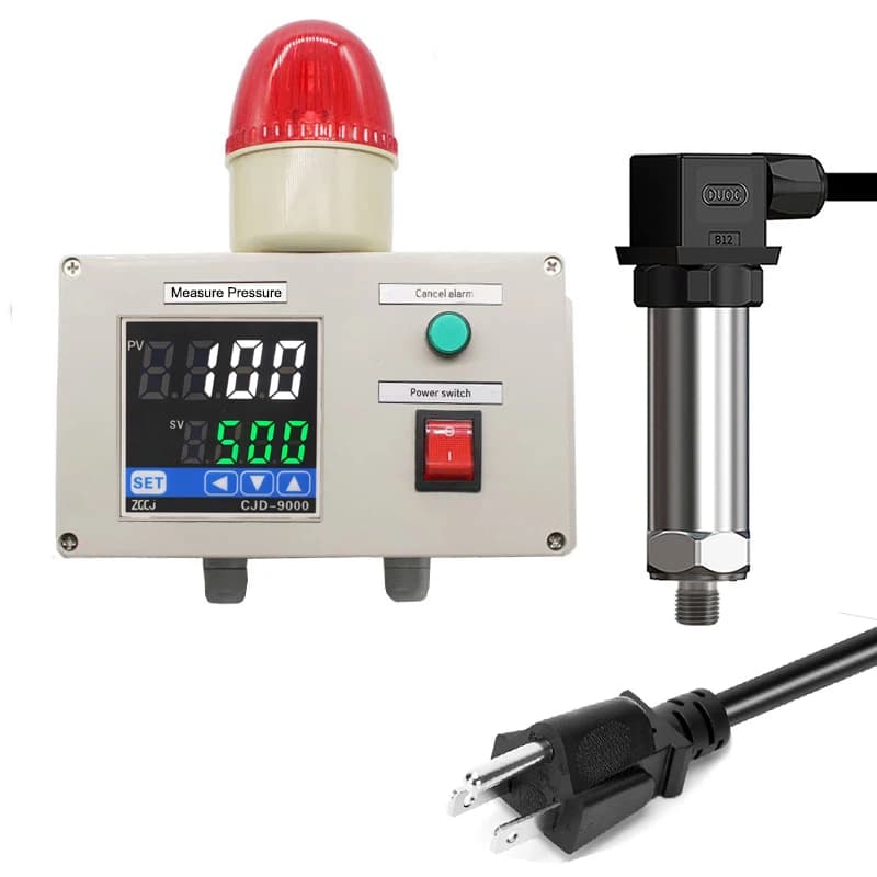 Dispositif d'alarme de pression basse ou haute pression, 0-1-2500 PSI CED