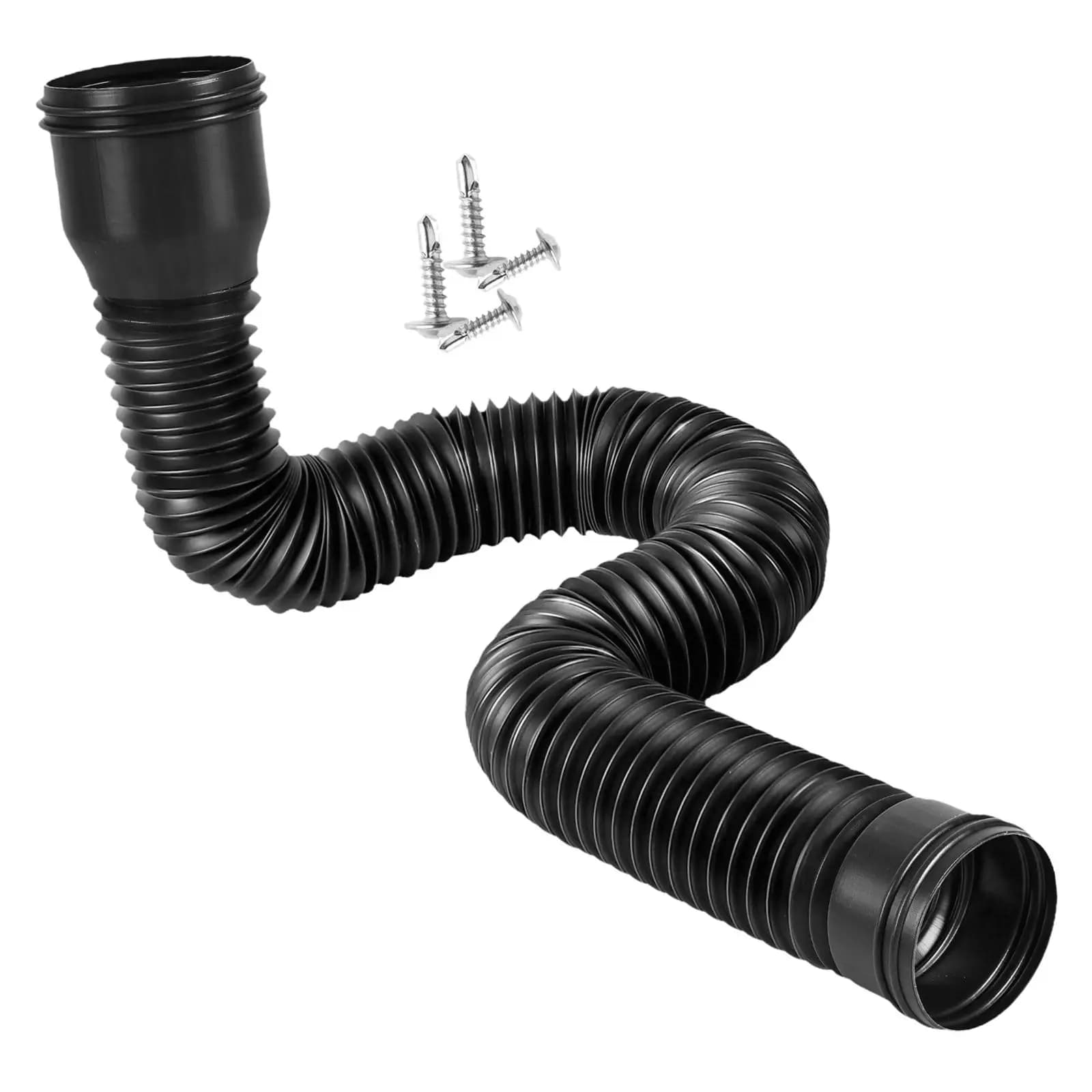 Extensions de gouttière de pluie rétractables avec vis, pour la maison, le jardin, la pelouse extéri