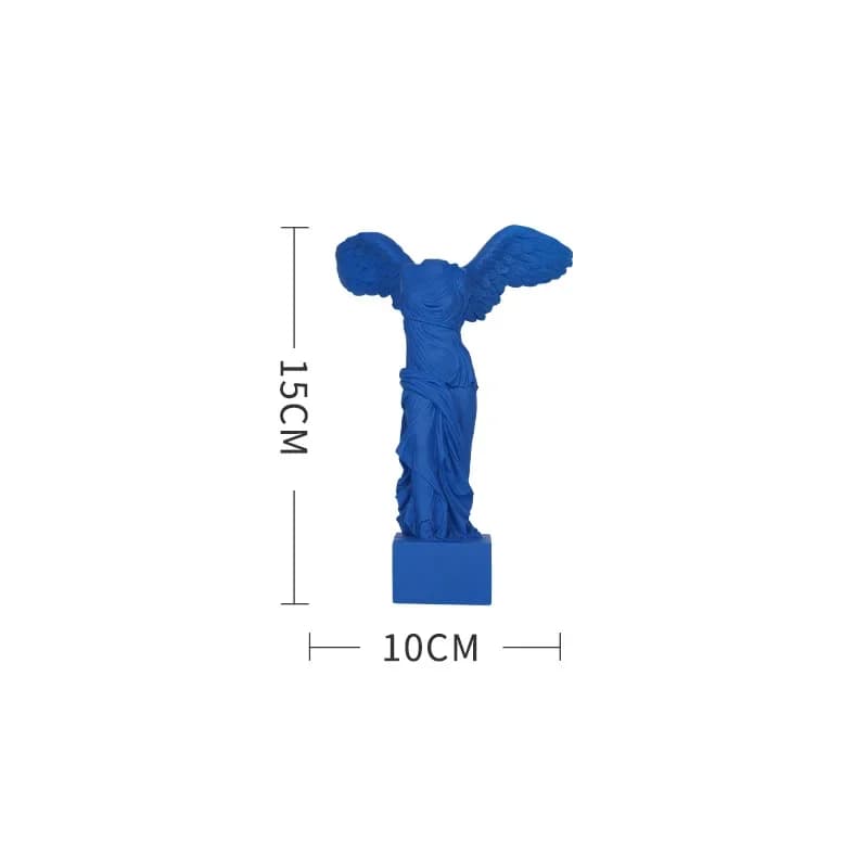 YuryFvna Sculptures de figurines de déesse Victoria, ornements de bureau de samothrace de victoire a