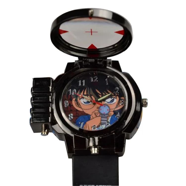 Montre laser créative de la série Anime Detective Conan, accessoires de cosplay de personnage de des