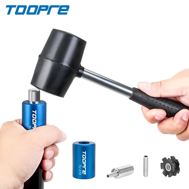 TOOPRE fourche tournesol montage supérieur 28.6mm OD fourche pilote outil vtt dispositif réparation
