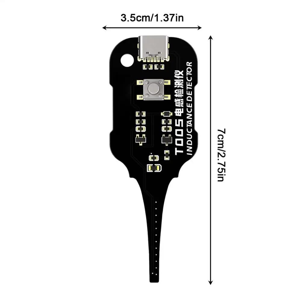 Testeur d'inductance précis pour la détection des transducteurs électromagnétiques de téléphones, PC