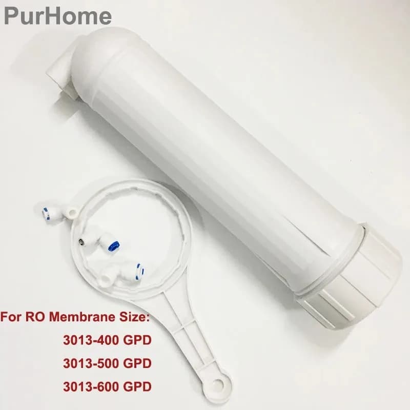 Boîtier d'osmose inverse 3013 pour Membrane RO 3013-400 gpd/3013-600gpd avec tous les raccords, acce